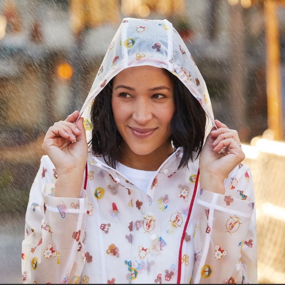 Disney parks translucent rain jacket